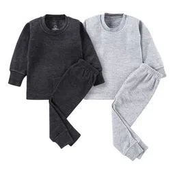 The Boo Boo Club Boys Pack of 2 Striped Cotton Thermal Set-picture-47