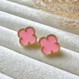 SUBHAGALANKAR Gold-Plated Floral Shaped Studs-image-19