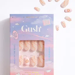 Gush Beauty Nailed It 24Pcs Short Round Press On Nails - Wavy Baby-picture-37