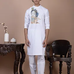 PulseIQ Mens Kurta Pyjama Set-image-68