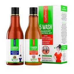 NUATRAFOL Set Of 2 5 Wash Dandruff Control Hair Oil & Shampoo- 100 ml Each-20