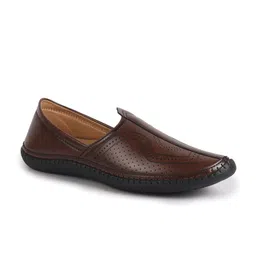 FAUSTO Men Perforations Ethnic Mojaris-image-3