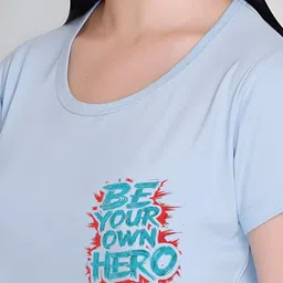 SZN Women Typography Printed T-shirt-picture-38