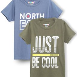 RASPY Boys 2 Printed Pure Cotton T-shirt-image-91