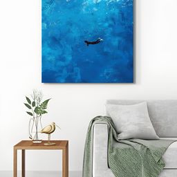 999Store Blue & Black 1 Piece Canvas Other Wall Paintings-image-82