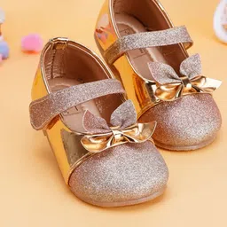 NESKA MODA Girls Textured Mojaris-picture-3