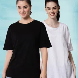 Funday Fashion Women 2 Pockets T-shirt-image-49