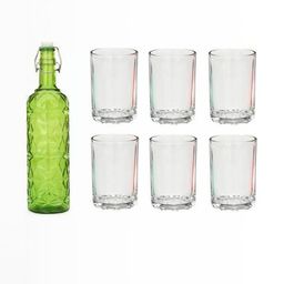 SOMIL Green Glass Airtight Can Bottle-image-45