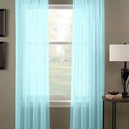 Dekor World Multicoloured Set of 2 Sheer Long Door Curtain-12