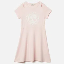 Juniors by Babyshop Girls Printed Cotton A-Line Dress-image-33