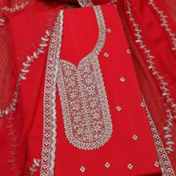 Soch Embroidered Unstitched Dress Material-image-92