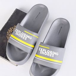 Mast & Harbour Men Printed EVA Sliders-picture-10