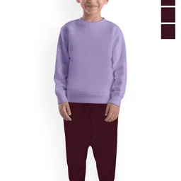 BAESD Boys Pack Of 4 Pure Cotton Mid Rise Joggers-11