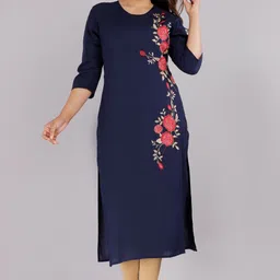 Mehsoos Women Thread Work Kurta-image-75
