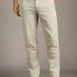 Louis Philippe Sport Men Slim Fit Mid-Rise Trousers-picture-48
