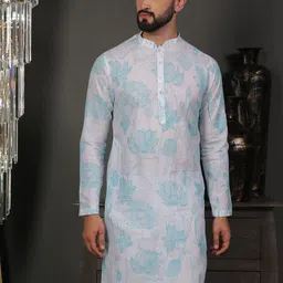 DEYANN Men Ethnic Motifs Printed Kurta-42
