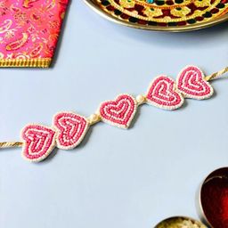 Tipsy closet Unisex Pink Rakhi-image-62