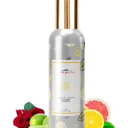 Love Your Car Grey & Yellow Sweet Lemon Grassy Herbal Long Lasting Air Freshener-32