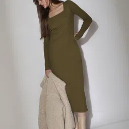 Vero Moda Women Bodycon Midi Dress-image-90