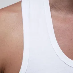CAVENDERS White Cotton Innerwear Vests-image-43