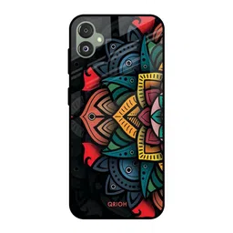 QRIOH Retro Gorgeous Flower Printed Samsung Galaxy F14 5G Silicone Back Case-picture-9