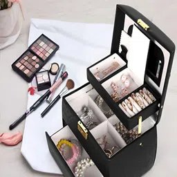 KriShyam Black Jewellery Organiser-picture-36