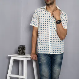 Style Matters Men Standard Opaque Printed Casual Shirt-image-58