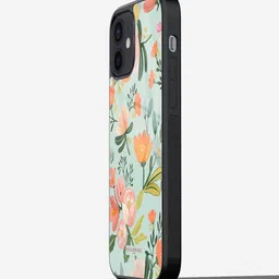 macmerise Floral Printed iPhone 12 Back Case Mobile Accessories-34