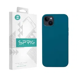 SPRIG Solid Printed iPhone 14 Plus Back Case Mobile Accessories-8