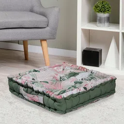 HOME COLORS.IN Pink & White Printed Pure CottonCushions-image-9