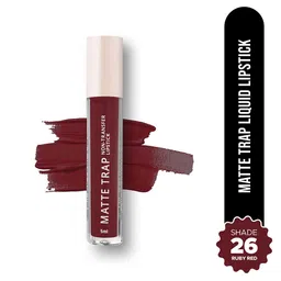 Hilary Rhoda Matte Trap Non Transfer Lipstick - 5 ml - Ruby Red - 26-34