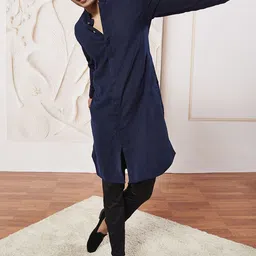 VASTRAMAY Men Regular Kurta with Trousers-picture-0