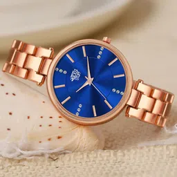 SWADESI STUFF Women Dial & Straps Analogue Watch SDS 153 BLUE-picture-2