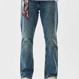 Snitch Men Straight Fit Mid-Rise Light Fade Stretchable Jeans-picture-44