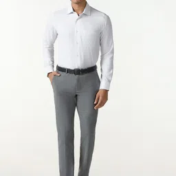 Blackberrys Slim Fit Textured Spread Collar Formal Shirt-picture-41