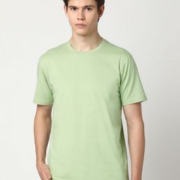 Stitch Hub Men Solid Round Neck Cotton T-shirt-image-82
