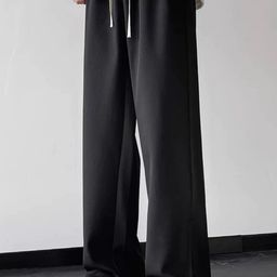 StyleCast x Revolte Men Straight Fit Easy Wash Pleated Chinos Trousers-picture-17