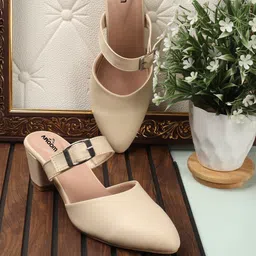 AROOM Women Block Heel Comfort Sandals-42