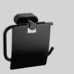 Cypher Series Matt Black Finish 304 Stainless Steel Toilet Paper Holder Stainless Steel Toilet Paper Holder-image-7