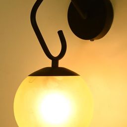 1ST TIME Yellow Printed Glass Traditional Cylinder Wall Lamps Wall Lamps-picture-38