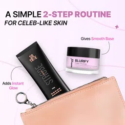 SOTRUE Blurify Filter Face Primer- 15 g With Pink Strobe Cream Face Highlighter-30 g image 5
