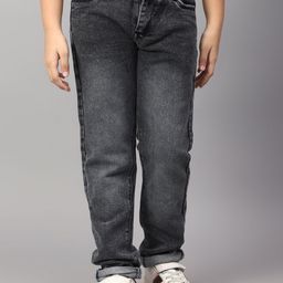 HIGH FAME Boys Low Distress Light Fade Jeans-image-98