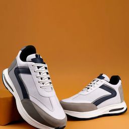 Bxxy Men Colourblocked Lace Ups Smart Casual Sneakers-picture-21