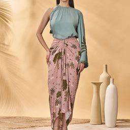Masaba Pink Pirouette Picnic Skirt-image-76