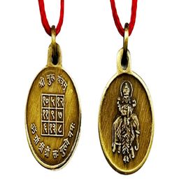 numeroastro Unisex Gold-Toned Brass Pendant-image-76