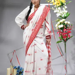 TANTLOOM Woven Design Saree-28