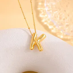 Designs & You Gold-Plated Contemporary Pendants with Chains-45