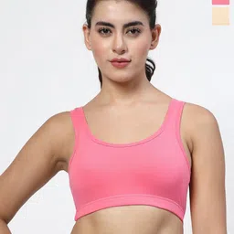 LILY Pack Of 2 Full Coverage Workout Bra-53