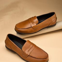 Fabindia Men Leather Loafers-picture-36