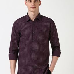 Peter England Casuals Men Slim Fit Opaque Printed Casual Shirt-image-97